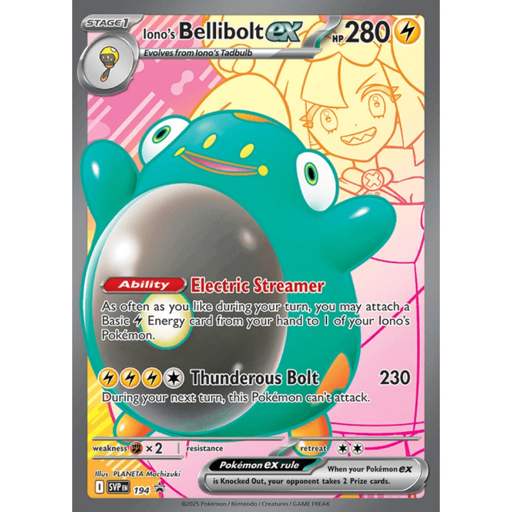 Iono’s Bellibolt ex Premium Collection