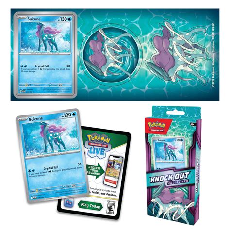 Knock Out Collection Set Suicune & Kyogre