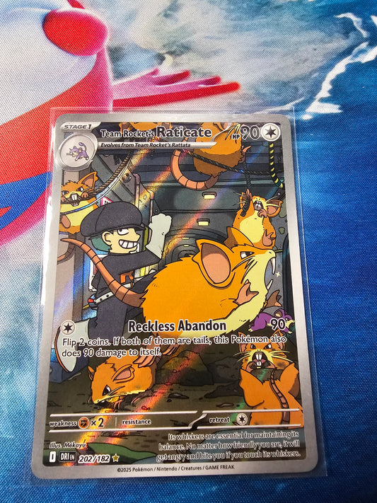 Team Rocket's Raticate - 202/182 - SV10: Destined Rivals (DRI)