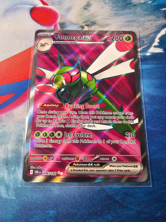 Yanmega ex - 206/182 - SV10: Destined Rivals (DRI)