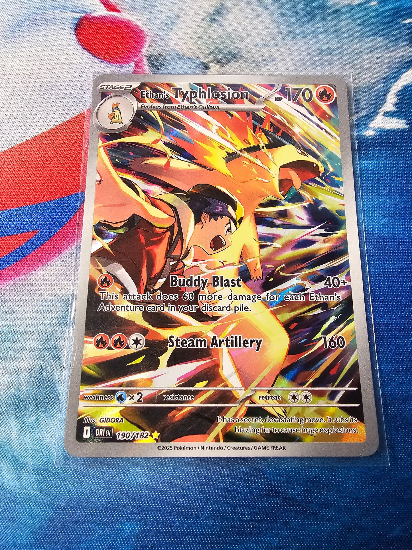 Ethan's Typhlosion - 190/182 - SV10: Destined Rivals (DRI)