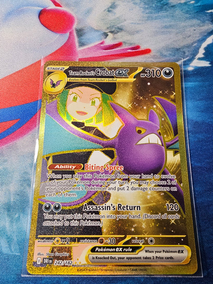 Team Rocket's Crobat ex - 242/182 - SV10: Destined Rivals (DRI)