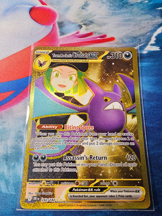 Team Rocket's Crobat ex - 242/182 - SV10: Destined Rivals (DRI)