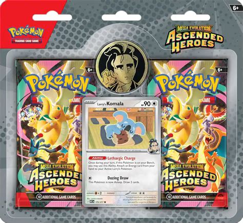 Mega Evolution: Ascended Heroes Collection 2 Pack Blister Set - Erika & Larry