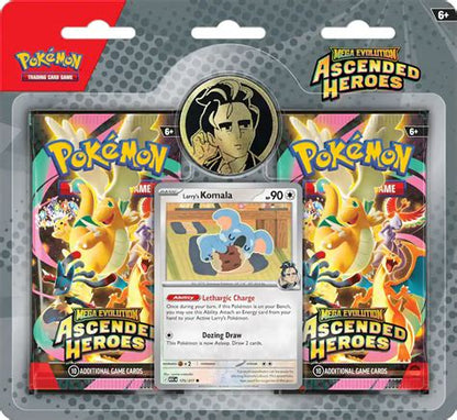 Mega Evolution: Ascended Heroes Collection 2 Pack Blister Set - Erika & Larry