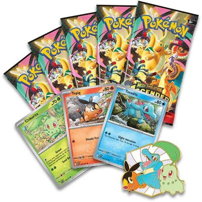 Pokémon TCG: Mega Evolution—Ascended Heroes First Partners Deluxe Pin Collection