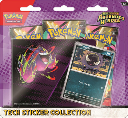 Mega Evolution: Ascended Heroes Tech Sticker Collection Set - Gastly & Charmander - ME: Ascended Heroes (ASC)