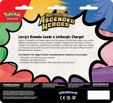 Mega Evolution: Ascended Heroes Collection 2 Pack Blister Set - Erika & Larry