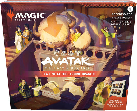 Magic:The Gathering - Avatar:The Last Airbender Scene Box – Tea Time at the Jasmine Dragon