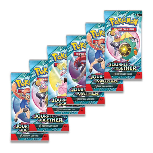 Journey Together LOOSE Booster Pack Bundle - SV09: Journey Together (6 LOOSE Packs)