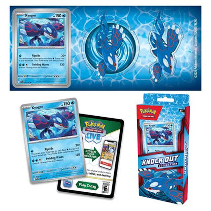Knock Out Collection Set Suicune & Kyogre