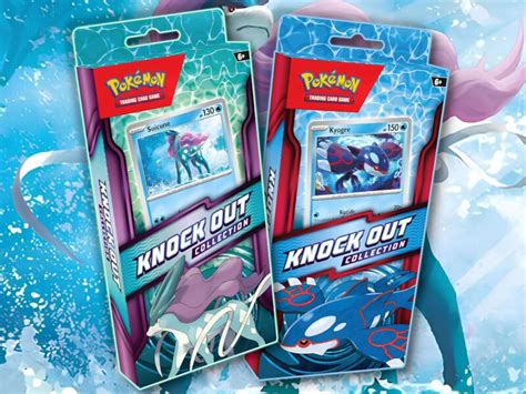 Knock Out Collection Set Suicune & Kyogre