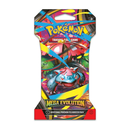 Mega Evolutions(ME01) & Phantasmal Flames(ME02) Sleeved Booster Art Bundle - (8 Packs)
