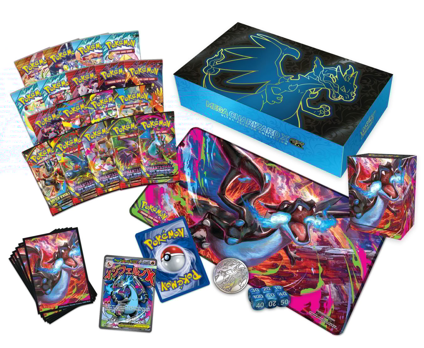 Mega Charizard X Ex Ultra Premium Collection