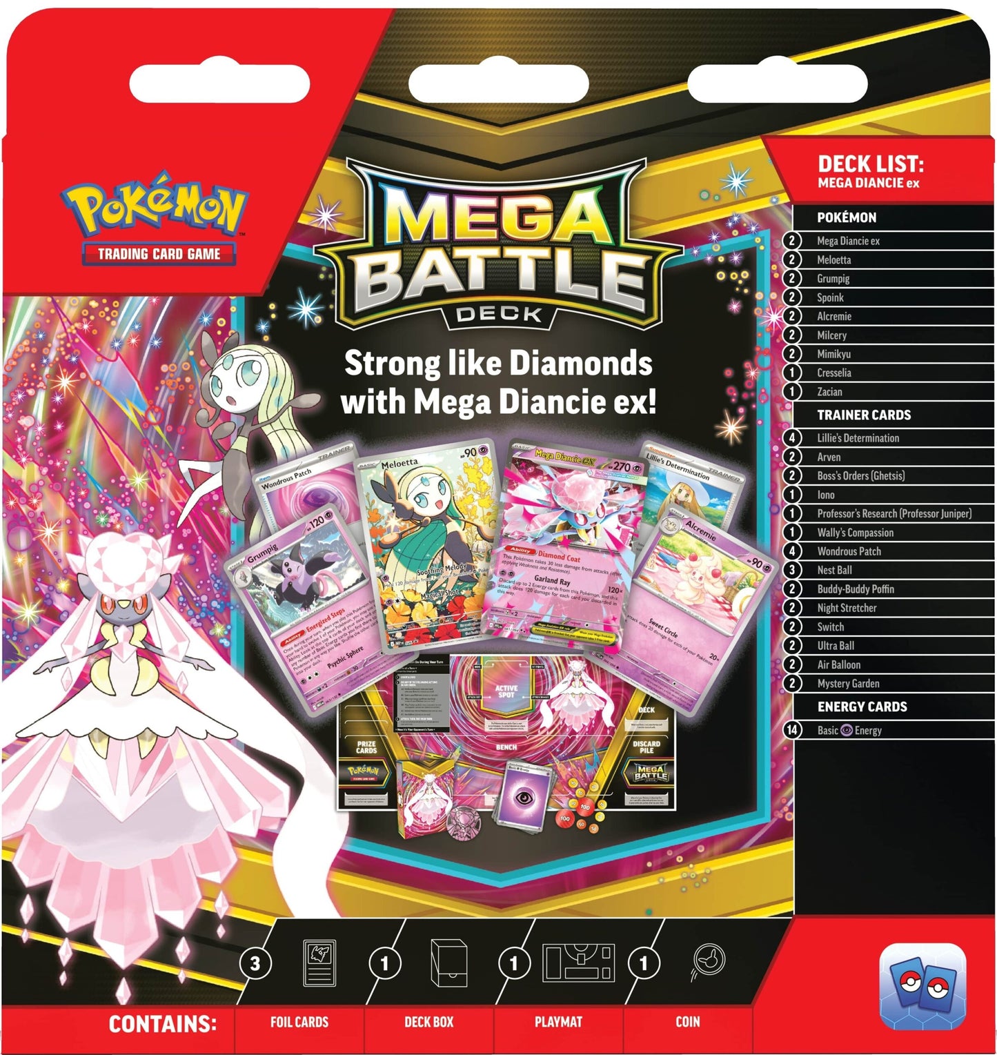 Mega Battle Deck Bundle - Mega Gengar ex & Mega Diancie ex