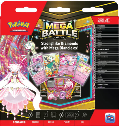 Mega Battle Deck Bundle - Mega Gengar ex & Mega Diancie ex