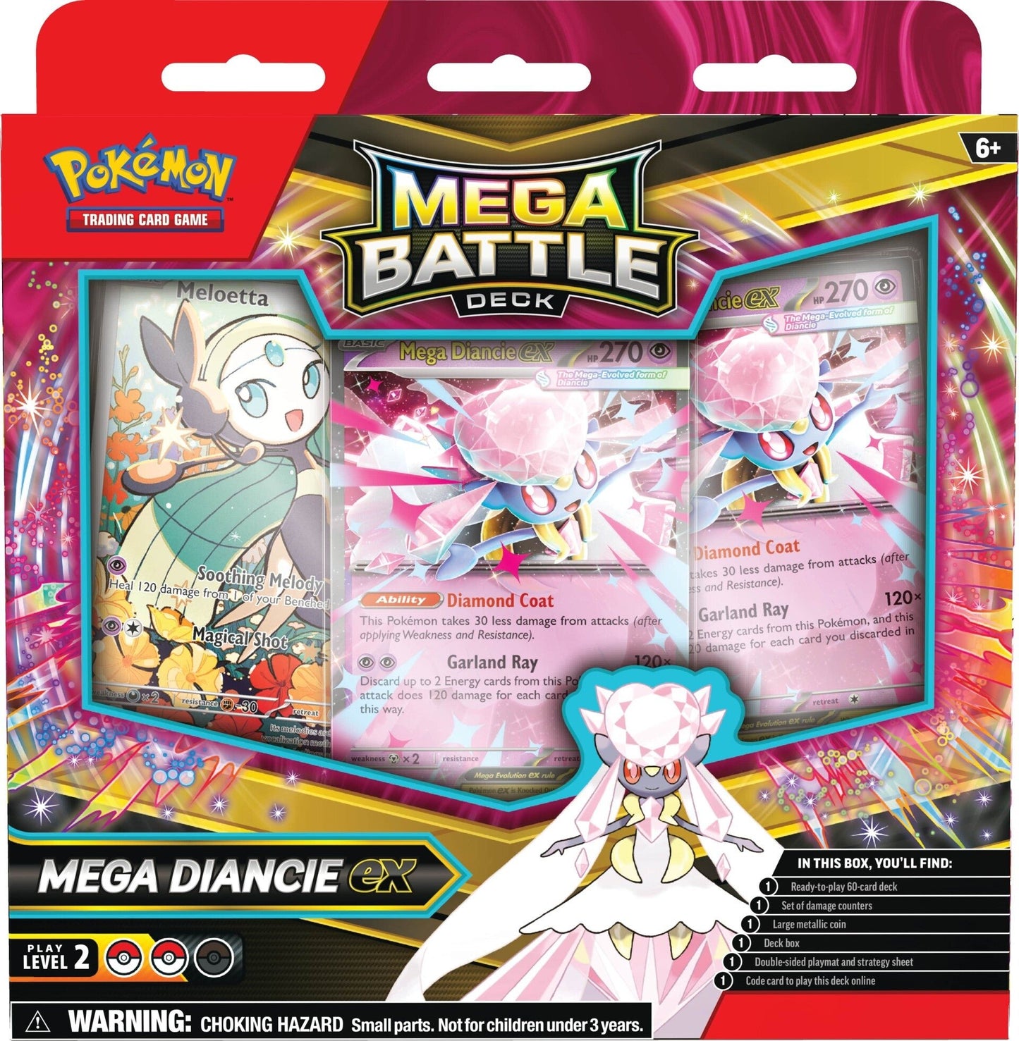Mega Battle Deck Bundle - Mega Gengar ex & Mega Diancie ex