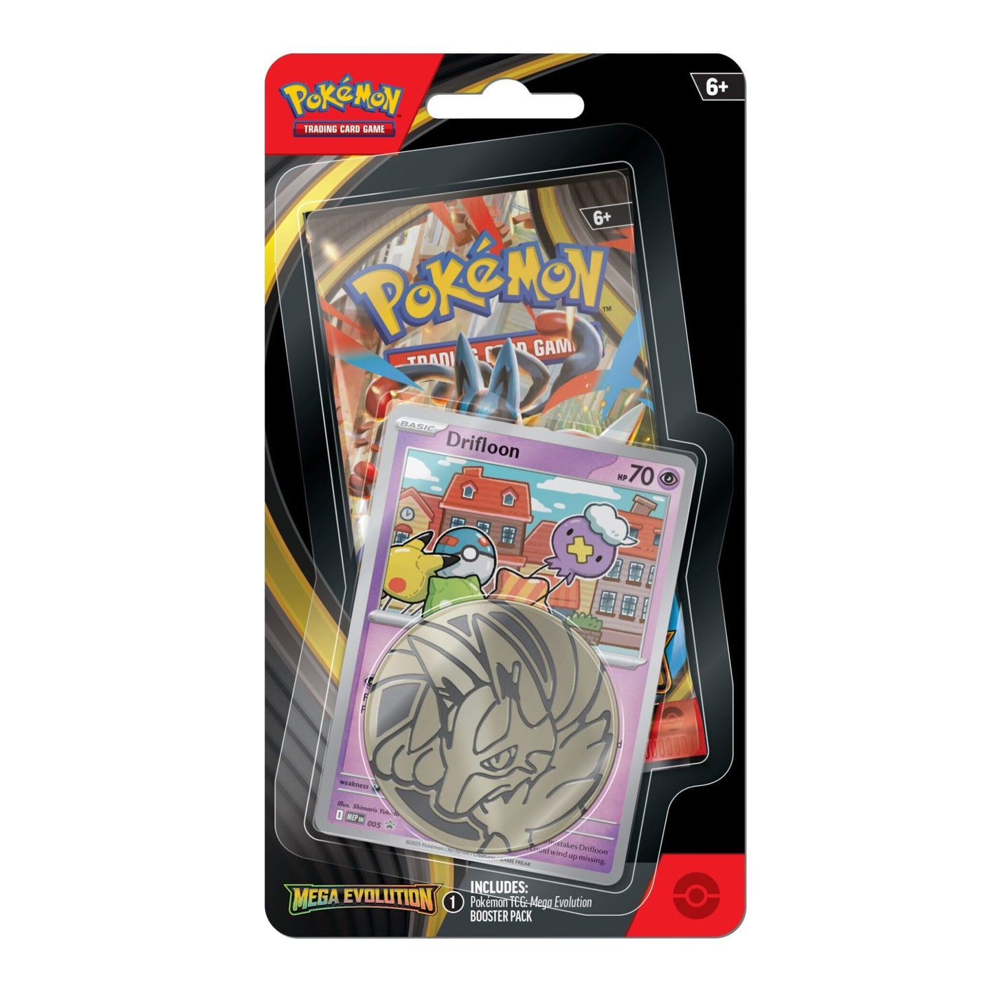 Mega Evolution(ME01) Single Pack Blister Bundle [Drifloon] & [Drifblim] (2 blister packs)