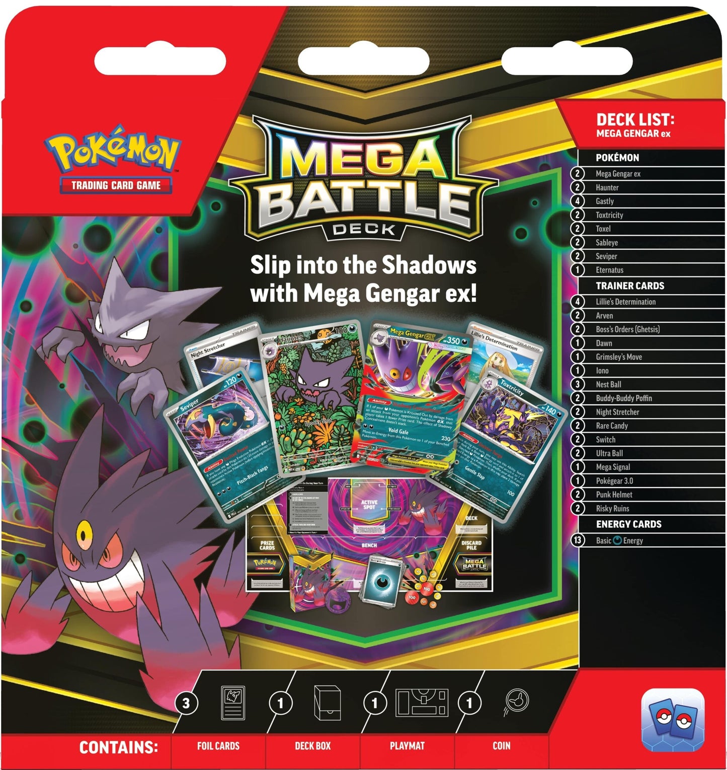 Mega Battle Deck Bundle - Mega Gengar ex & Mega Diancie ex