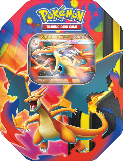 Mega Charizard X & Y eX Tin Set