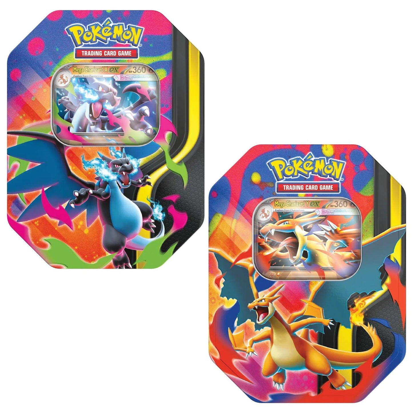 Mega Charizard X & Y eX Tin Set