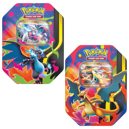 Mega Charizard X & Y eX Tin Set