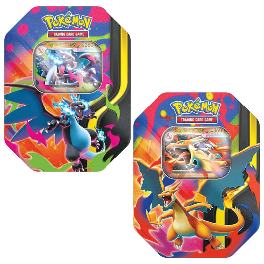 Mega Charizard X & Y eX Tin Set