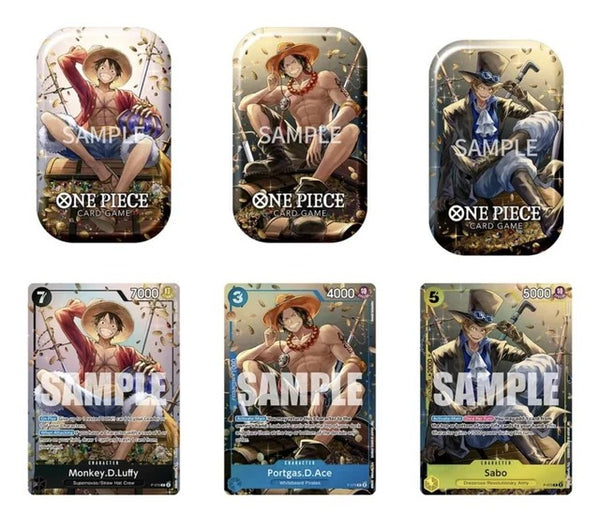 One Piece Tin Pack Set Vol. 2 [Set of 3]