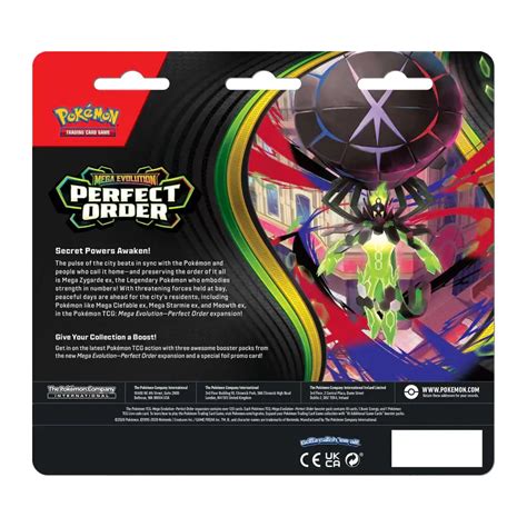 Pokémon TCG: Perfect Order - 3 Pack Blister (Chikorita)