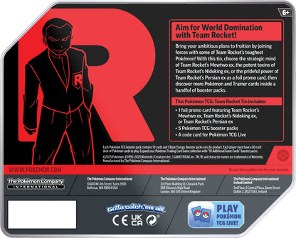 Team Rocket Tin [Set of 3]