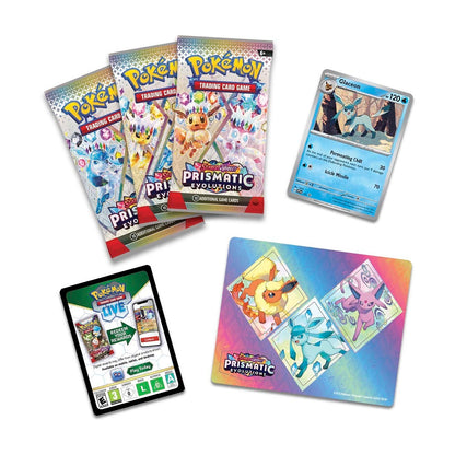 Prismatic Evolutions Tech Sticker Collections - Set of 3