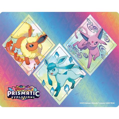 Prismatic Evolutions Tech Sticker Collections - Set of 3
