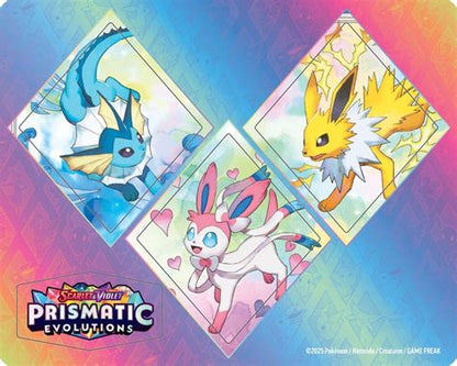 Prismatic Evolutions Tech Sticker Collections - Set of 3