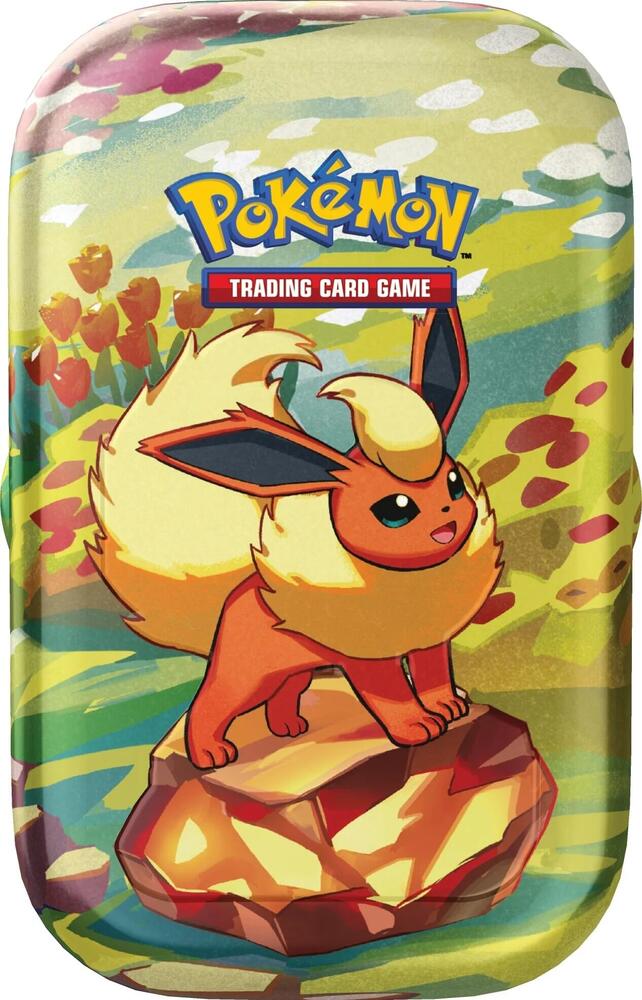 Pokemon TCG Scarlet & Violet 8.5 Prismatic Evolutions Mini Tin - 1 Random Art