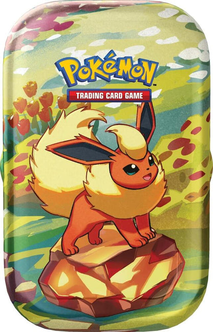 Pokemon TCG Scarlet & Violet 8.5 Prismatic Evolutions Mini Tin - 1 Random Art