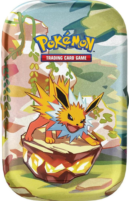 Pokemon TCG Scarlet & Violet 8.5 Prismatic Evolutions Mini Tin - 1 Random Art