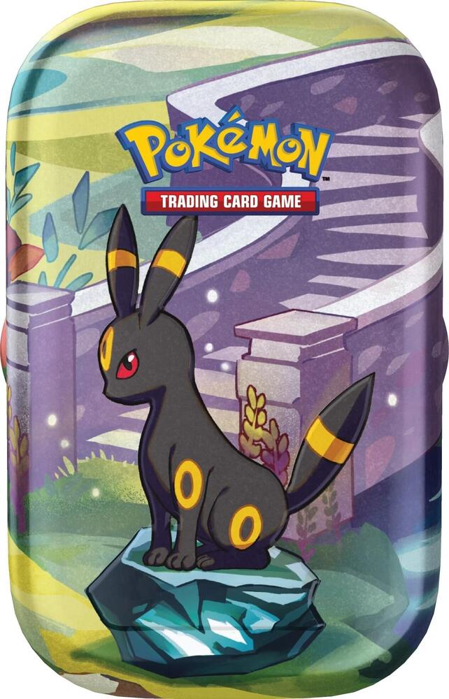 Pokemon TCG Scarlet & Violet 8.5 Prismatic Evolutions Mini Tin - 1 Random Art