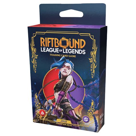 Riftbound: League of Legends TCG - Origins(OGN) - Champion Deck(Jinx) & Sleeved Booster Bundle