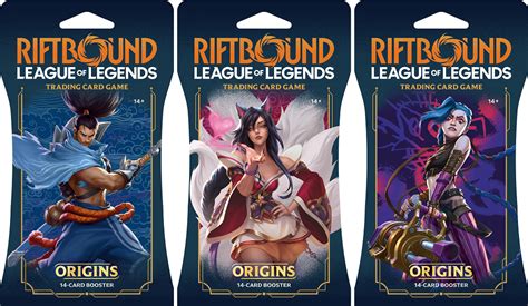 Riftbound: League of Legends TCG - Origins (OGN) - Sleeved Booster Pack