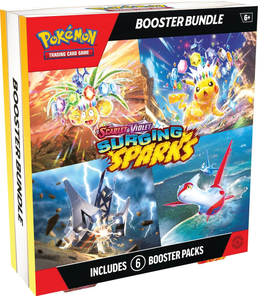 Surging Sparks Booster Bundle - SV08: Surging Sparks (SV08) (6 Packs)