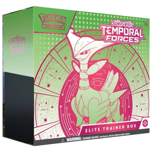 Temporal Forces Elite Trainer Box [Iron Leaves] - SV05: Temporal Forces (TEF)