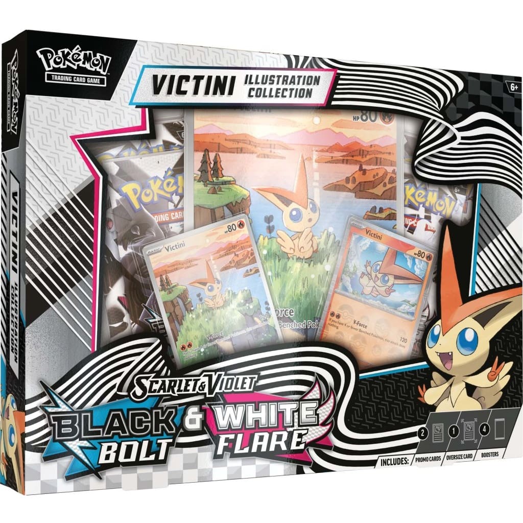 Unova Victini Illustration Collection - SV: Black Bolt (BLK)