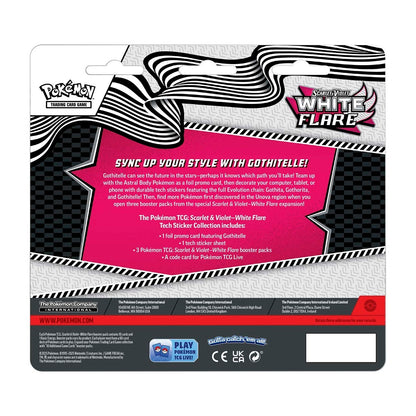 White Flare Tech Sticker Collection - SV: White Flare (WHT)