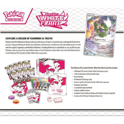 White Flare Elite Trainer Box - SV: White Flare
