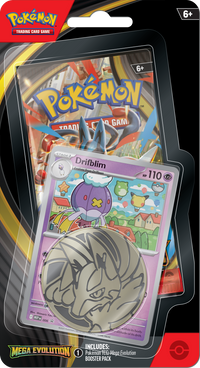 Mega Evolution(ME01) Single Pack Blister Bundle [Drifloon] & [Drifblim] (2 blister packs)