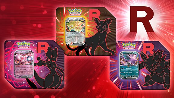 Team Rocket Tin [Set of 3]